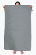 Cargar la imagen en la vista de la galería, Toalla De Microfibra Secado Rápido 165x100cm Gris