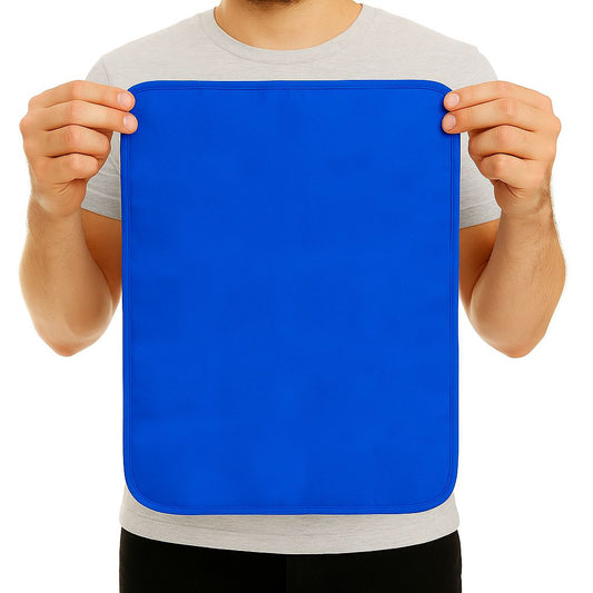 Toalla De Microfibra Secado Rápido 40x35cm Azul Oscuro