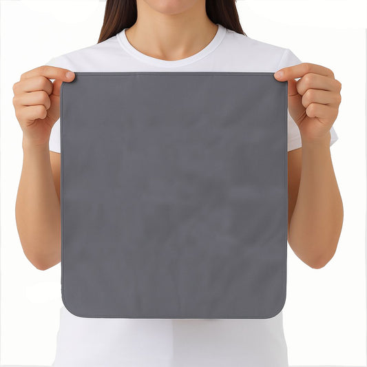 Toalla De Microfibra Secado Rápido 40x35cm Gris