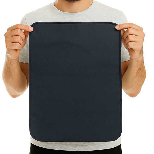 Toalla De Microfibra Secado Rápido 40x35cm Negra