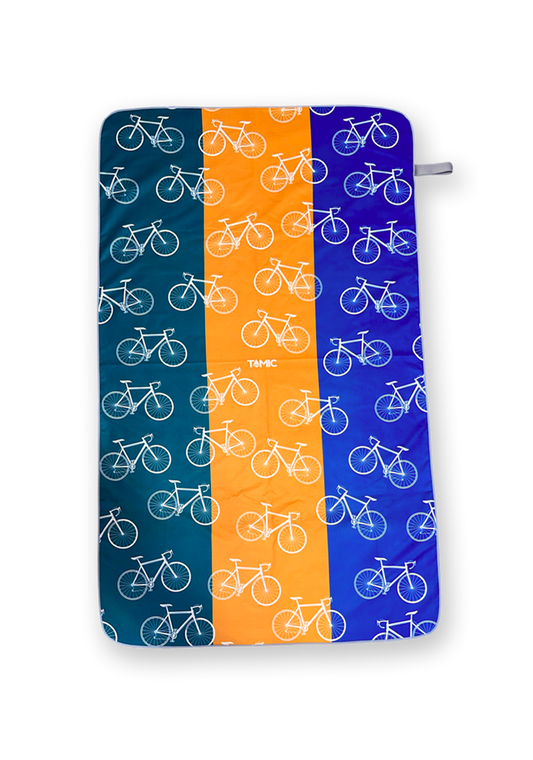 Toalla Microfibra Sublimada 130x80cm El Gomoso De La Bici