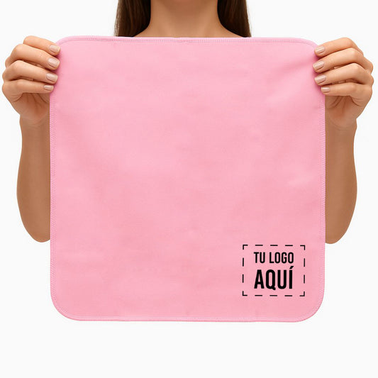 Toalla De Microfibra Secado Rápido 40x35cm Rosada